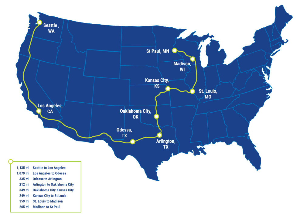 Tour De Pj Map